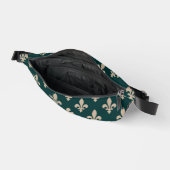 Fleur de Lis Motif, Royal French Creative on Green (Ouvrir)