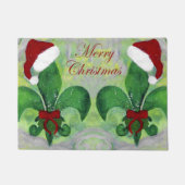 Fleur de lis Noël Tapis de Noël (Devant)