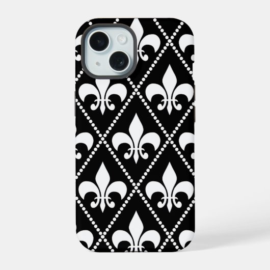 Fleur de Lis noire (Verso)