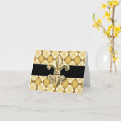 Fleur DE Lis notakaart I Kaart (Gele Bloem)