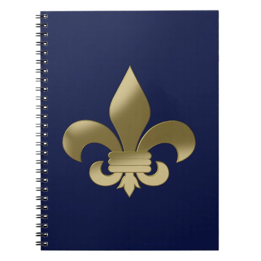 Fleur de Lis Notitieboek (Voorkant)