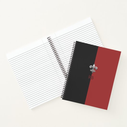 Fleur De Lis Notitieboek (Binnen)