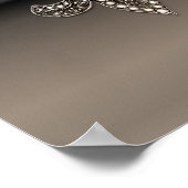 Fleur De Lis Nouvelle-Orléans Poster Bijou Éclat (Coin)