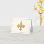Fleur-DE-Lis op de Lichte Kaart van de Nota van de (Gele Bloem)