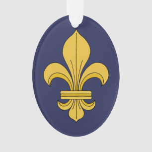 Fleur-de-lis Ornament