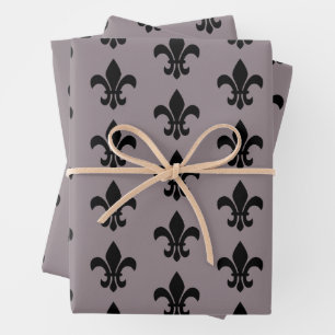 Fleur De Lis-papierpakbladen Inpakpapier Vel