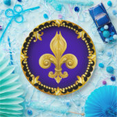 Fleur de Lis Party Goods Paper Bord (Feest)