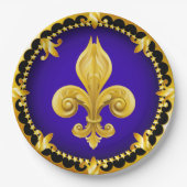 Fleur de Lis Party Goods Paper Bord (Voorkant)