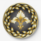 Fleur de Lis Party Goods Paper Bord (Voorkant)