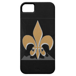 Fleur-de-lis past het aan iPhone 11 hoesje