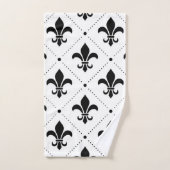 Fleur De Lis Pattern (Serviette à main)