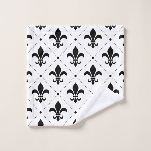 Fleur De Lis Pattern (Gant de toilette)