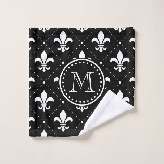 Fleur De Lis Pattern (Gant de toilette)