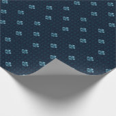 Fleur De Lis Pattern Cadeaupapier (Hoek)