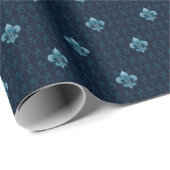 Fleur De Lis Pattern Cadeaupapier (Rol Hoek)