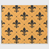 Fleur De Lis Pattern Cadeaupapier (Vlak)