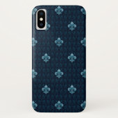 Fleur De Lis Pattern Case-Mate iPhone Case (Achterkant)