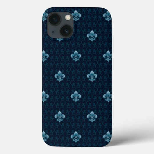 Fleur De Lis Pattern Case-Mate iPhone Case (Achterkant)