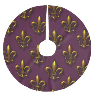 Fleur De Lis Pattern Kerstboom Rok
