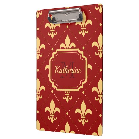 Fleur-de-lis Pattern Klembord (Links)