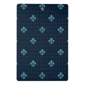 Fleur De Lis Pattern Mini Klembord (Achterkant)