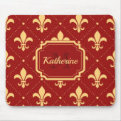 Fleur-de-lis Pattern Muismat (Voorkant)