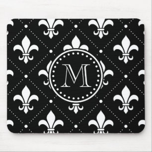 Fleur De Lis Pattern Muismat