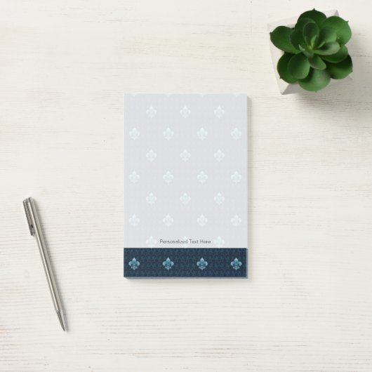 Fleur De Lis Pattern Post-it® Notes (Kantoor)