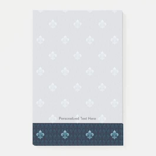 Fleur De Lis Pattern Post-it® Notes (Voorkant)