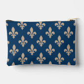 Fleur de Lis Pattern, Royal French, Cream on Blue Etui (Achterkant)