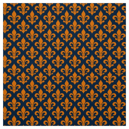 Fleur De Lis Pattern Stof (Swatch)