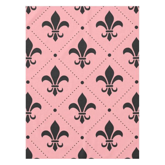 Fleur-de-Lis Pattern Tafelkleed (Voorkant)