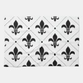 Fleur De Lis Pattern Theedoek (Horizontaal)