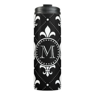 Fleur De Lis Pattern Thermosbeker