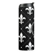 Fleur De Lis Pattern Thermosbeker (Gedraaid links)