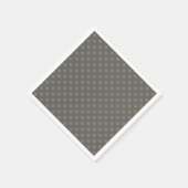 Fleur de lis Pattern + uw afbeelding of tekst Servetten (Hoek)