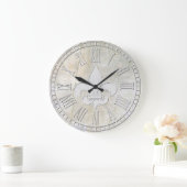 Fleur-de-lis  Plaster Kijk Grote Klok (Huis)