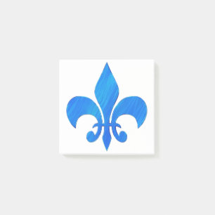 fleur-de-lis post-it® notes