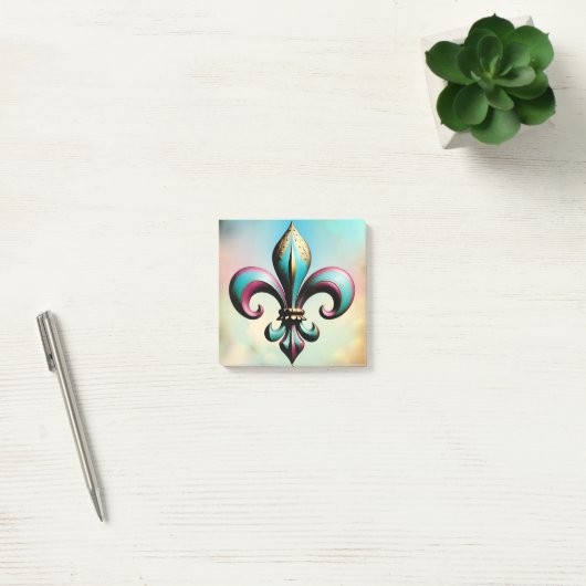 Fleur de lis Post-it Notes (Kantoor)