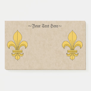 Fleur-de-lis Post-it® Notes