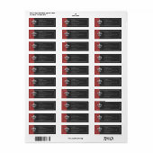 Fleur De Lis Return Address Label (Full Sheet)