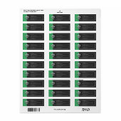 Fleur De Lis Return Address Label (Full Sheet)