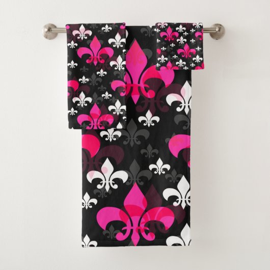 Fleur De Lis Rose Blanc (En situation)