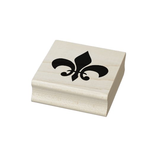 Fleur De Lis Rubber Craft Stempel (Stempel)