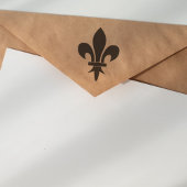Fleur de Lis Rubber Stamp Rubberstempel