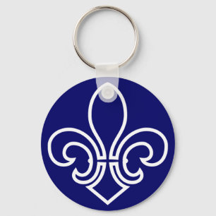 Fleur de Lis Sleutelhanger