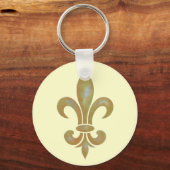 Fleur De Lis Sleutelhanger (Voorkant)