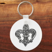 Fleur de Lis Sleutelhanger (Voorkant)