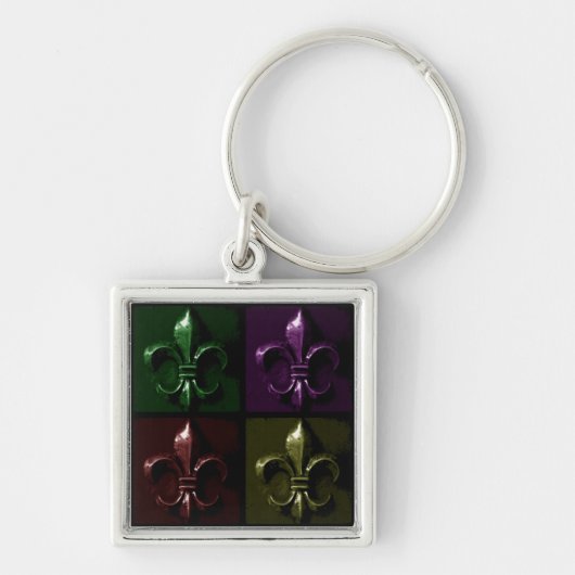 Fleur de Lis Sleutelhanger (Voorkant)