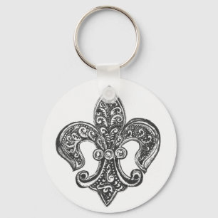 Fleur de Lis Sleutelhanger